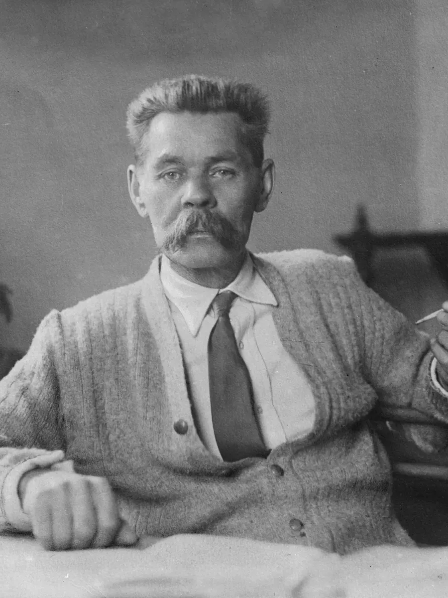 Максим Горький — портрет
