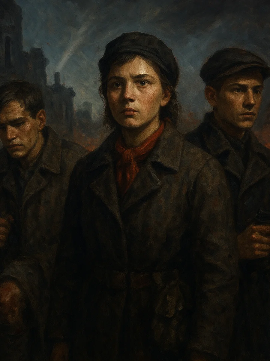 «Молодая гвардия» — А. А. Фадеев, обложка