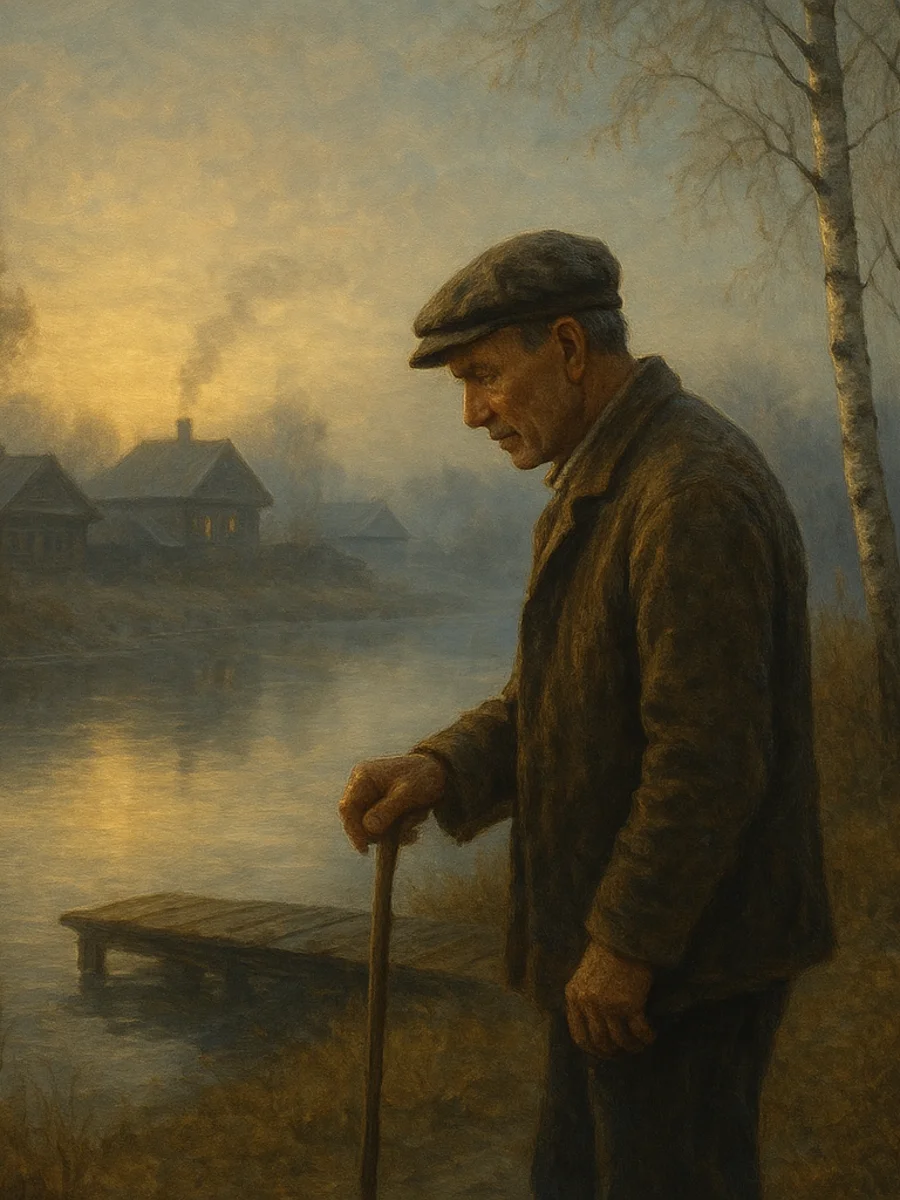 «Тихое утро» — Ю. П. Казаков, обложка